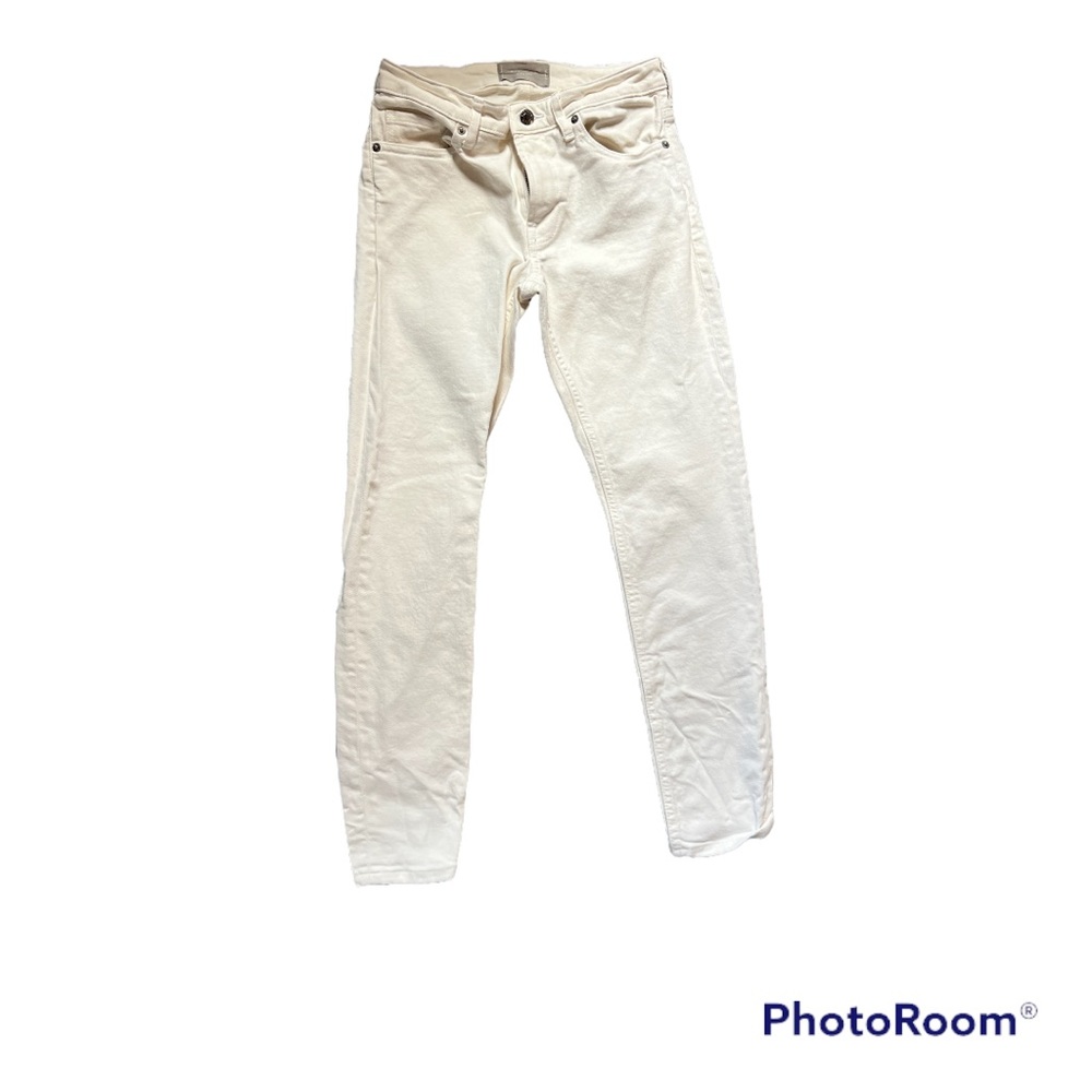 Everlane ~ Mid Rise Skinny White Jean ~ size 26